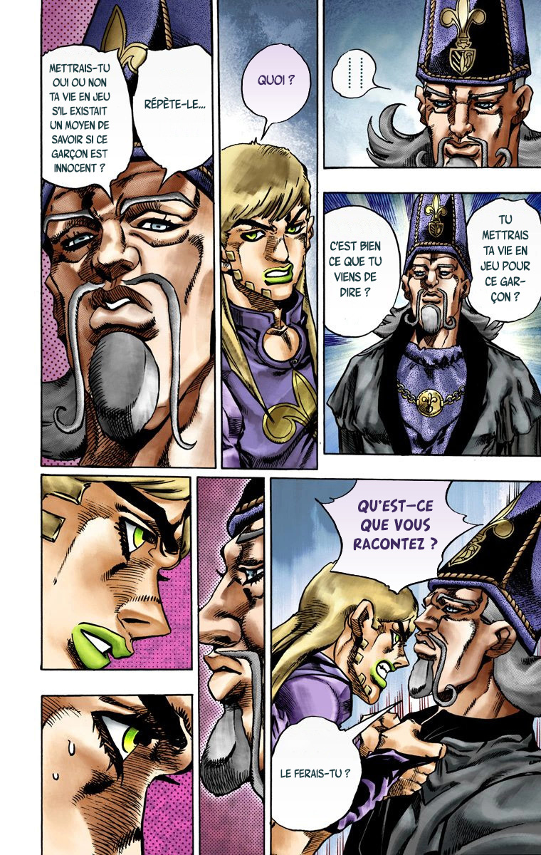 Read JoJo's Bizarre Adventure Part 7 Steel Ball Run Official Colored FR Manga Online
