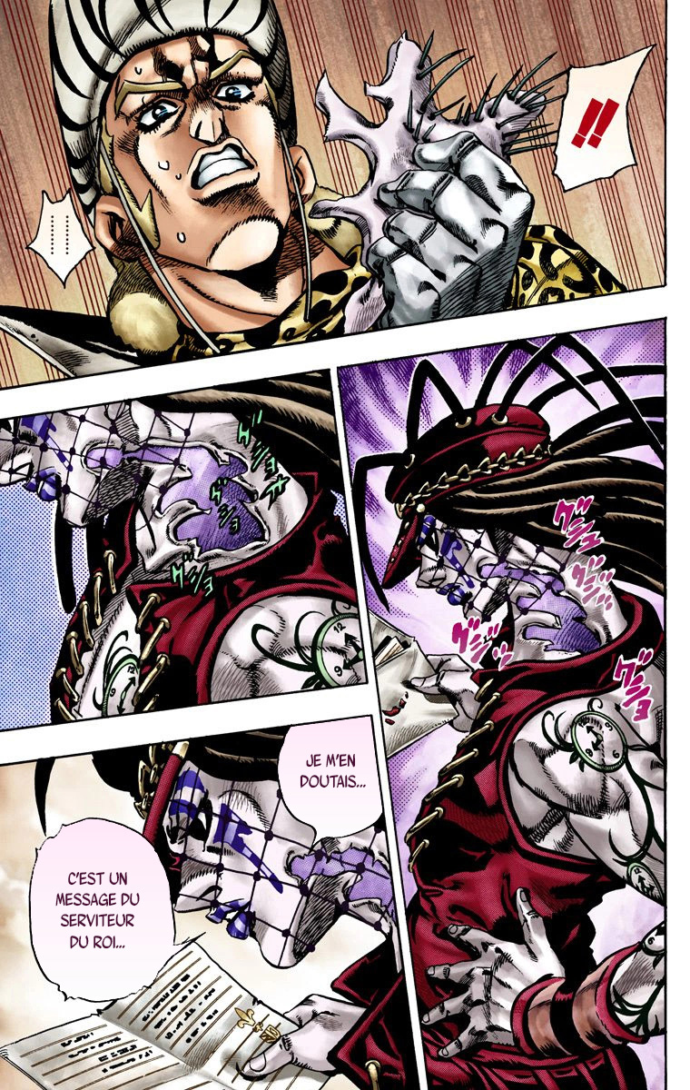 Read JoJo's Bizarre Adventure Part 7 Steel Ball Run Official Colored FR Manga Online