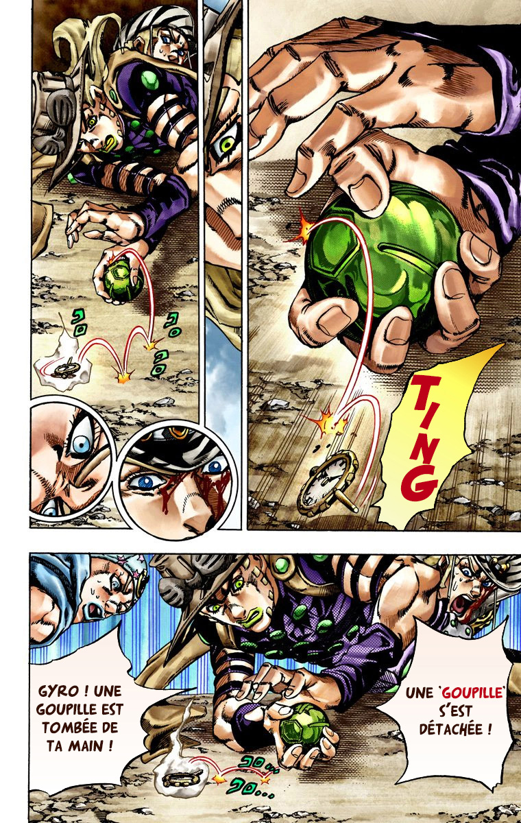 Read JoJo's Bizarre Adventure Part 7 Steel Ball Run Official Colored FR Manga Online