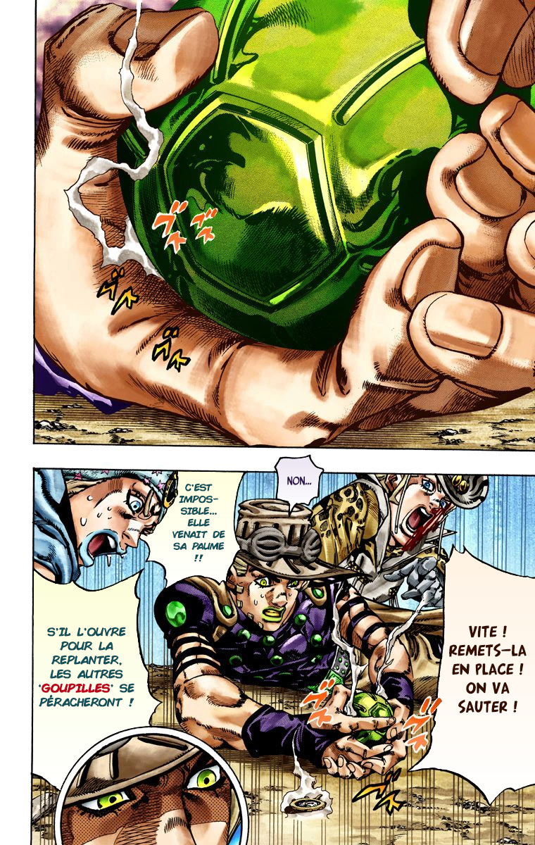 Read JoJo's Bizarre Adventure Part 7 Steel Ball Run Official Colored FR Manga Online