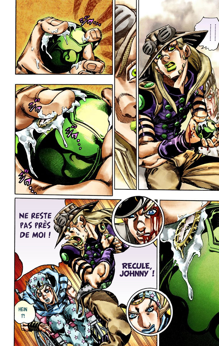 Read JoJo's Bizarre Adventure Part 7 Steel Ball Run Official Colored FR Manga Online