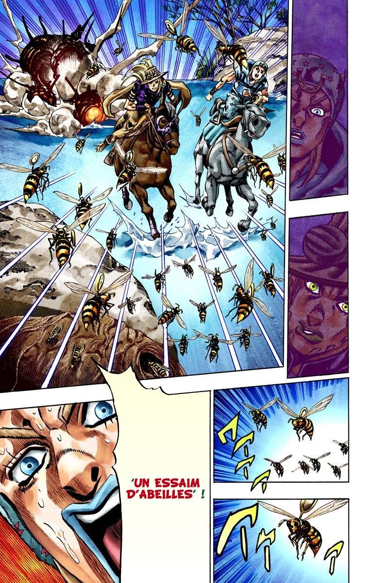Read JoJo's Bizarre Adventure Part 7 Steel Ball Run Official Colored FR Manga Online
