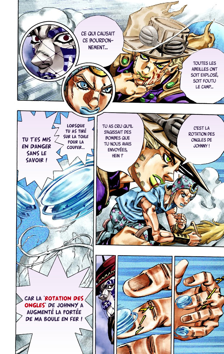 Read JoJo's Bizarre Adventure Part 7 Steel Ball Run Official Colored FR Manga Online