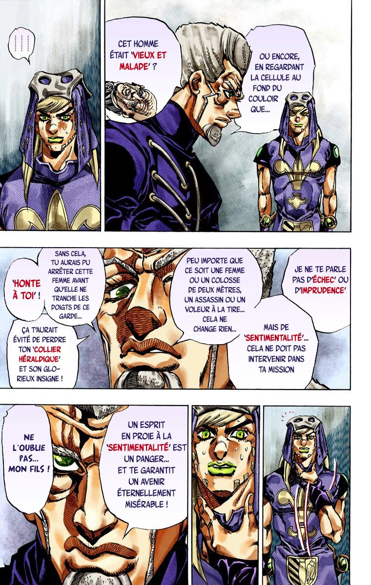 Read JoJo's Bizarre Adventure Part 7 Steel Ball Run Official Colored FR Manga Online