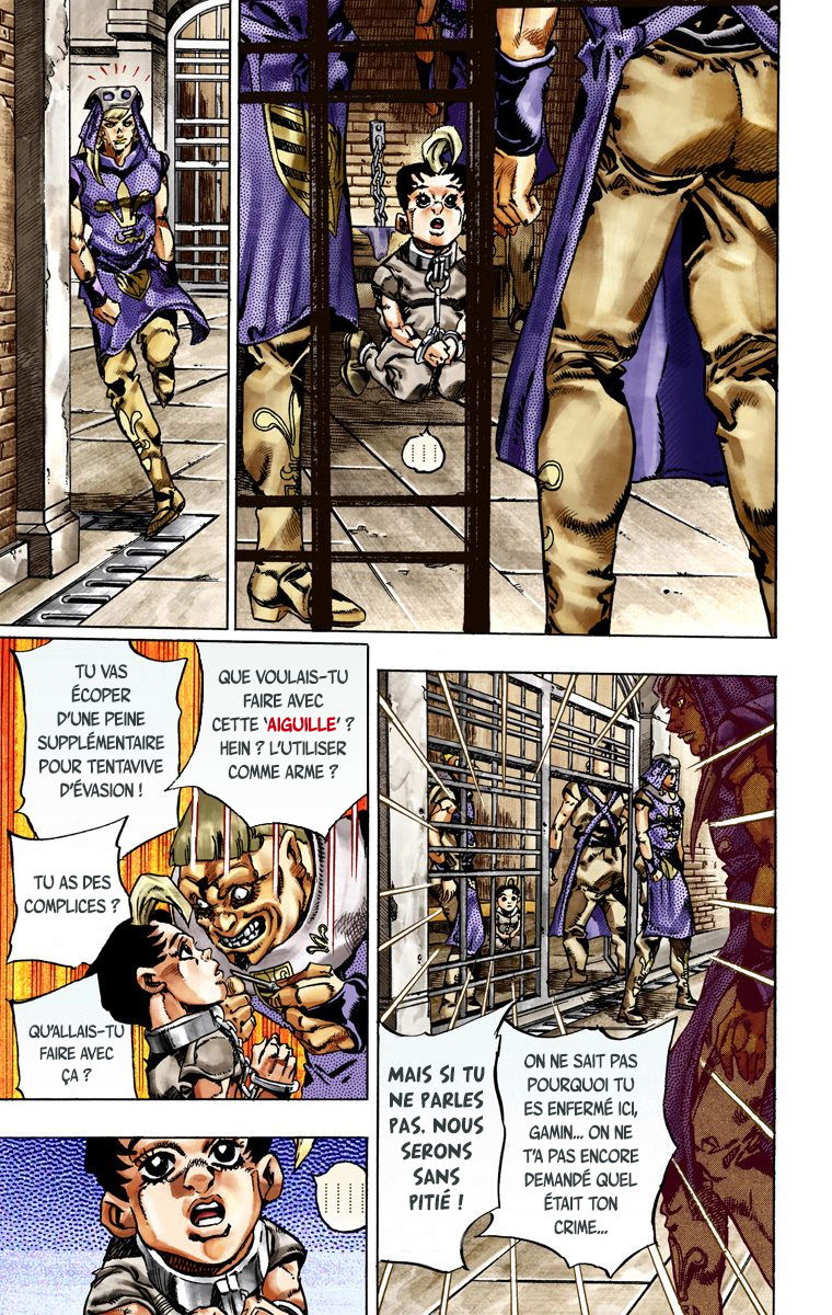 Read JoJo's Bizarre Adventure Part 7 Steel Ball Run Official Colored FR Manga Online
