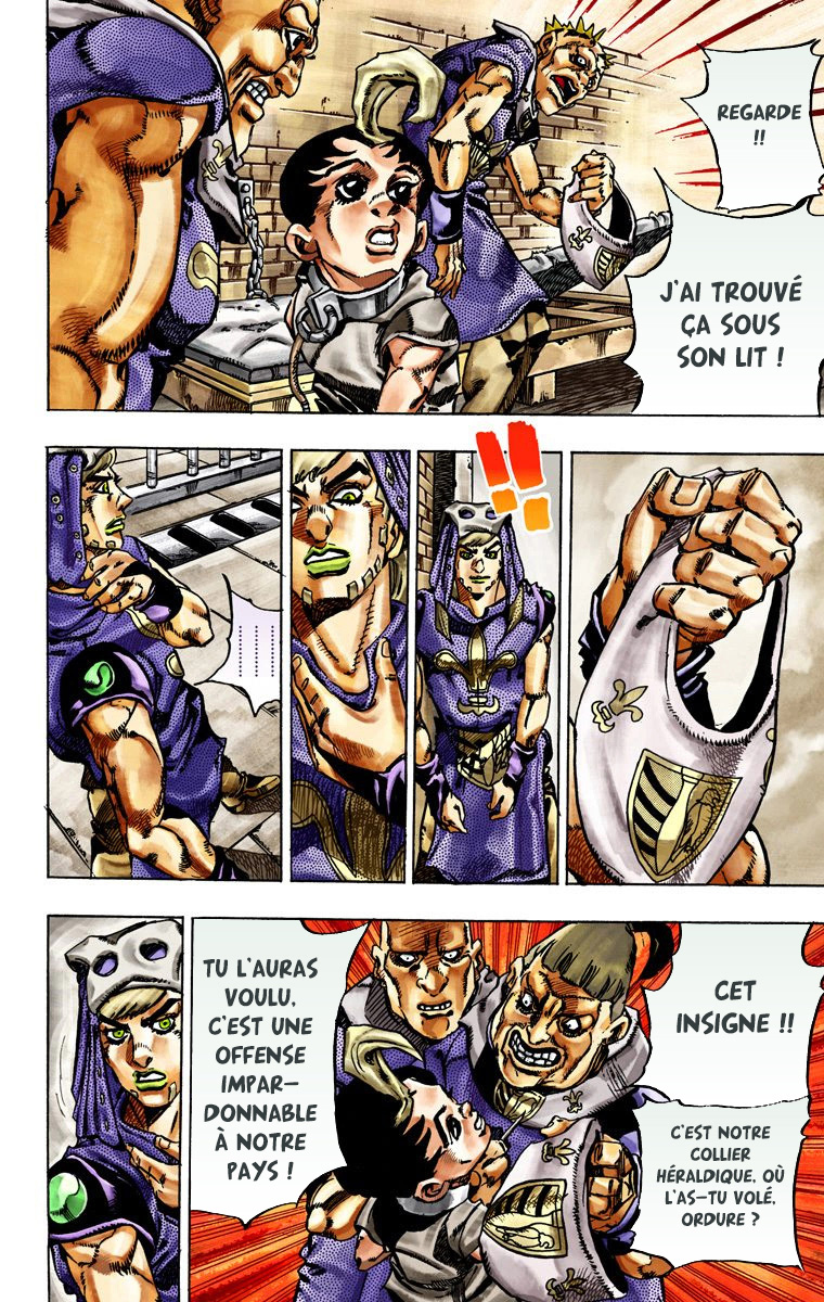 Read JoJo's Bizarre Adventure Part 7 Steel Ball Run Official Colored FR Manga Online