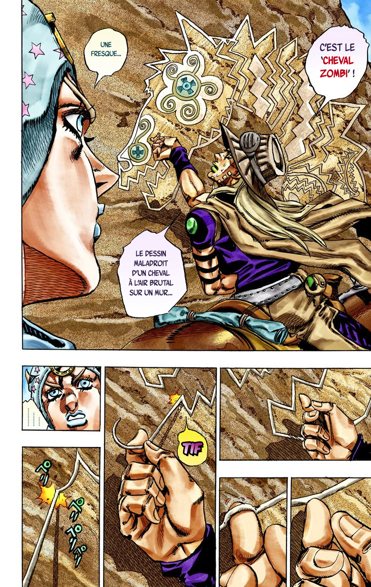 Read JoJo's Bizarre Adventure Part 7 Steel Ball Run Official Colored FR Manga Online