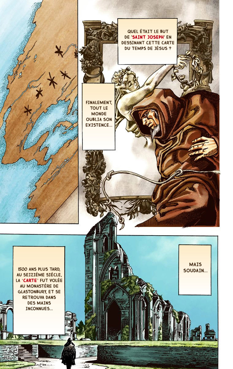 Read JoJo's Bizarre Adventure Part 7 Steel Ball Run Official Colored FR Manga Online
