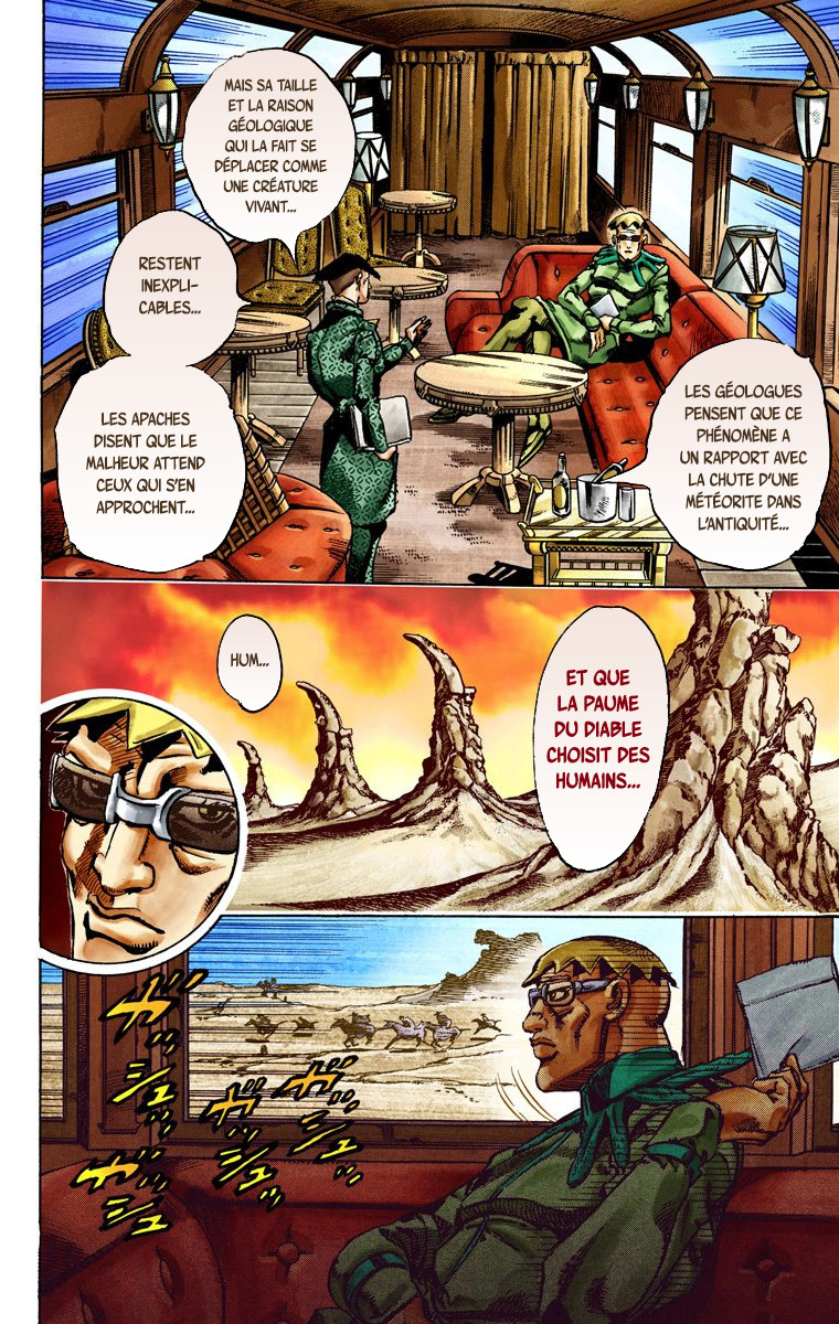 Read JoJo's Bizarre Adventure Part 7 Steel Ball Run Official Colored FR Manga Online
