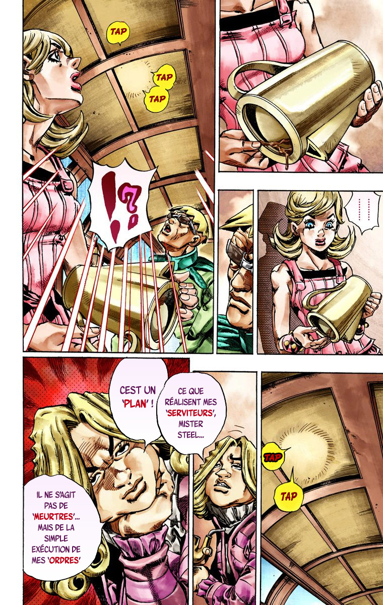 Read JoJo's Bizarre Adventure Part 7 Steel Ball Run Official Colored FR Manga Online