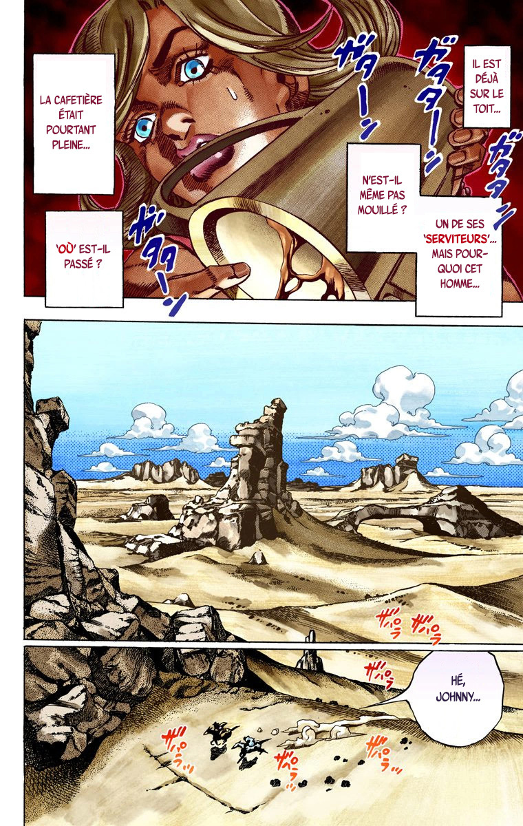 Read JoJo's Bizarre Adventure Part 7 Steel Ball Run Official Colored FR Manga Online