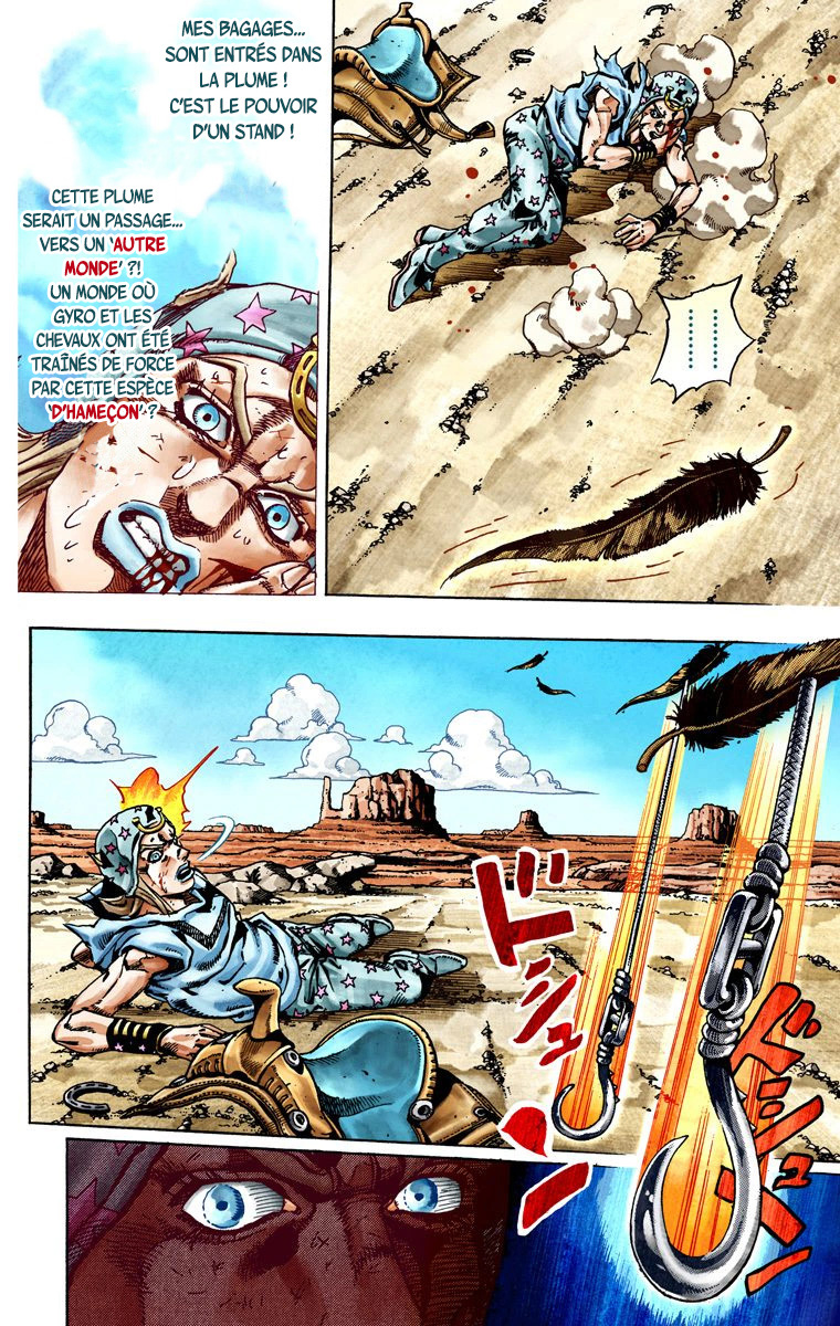 Read JoJo's Bizarre Adventure Part 7 Steel Ball Run Official Colored FR Manga Online
