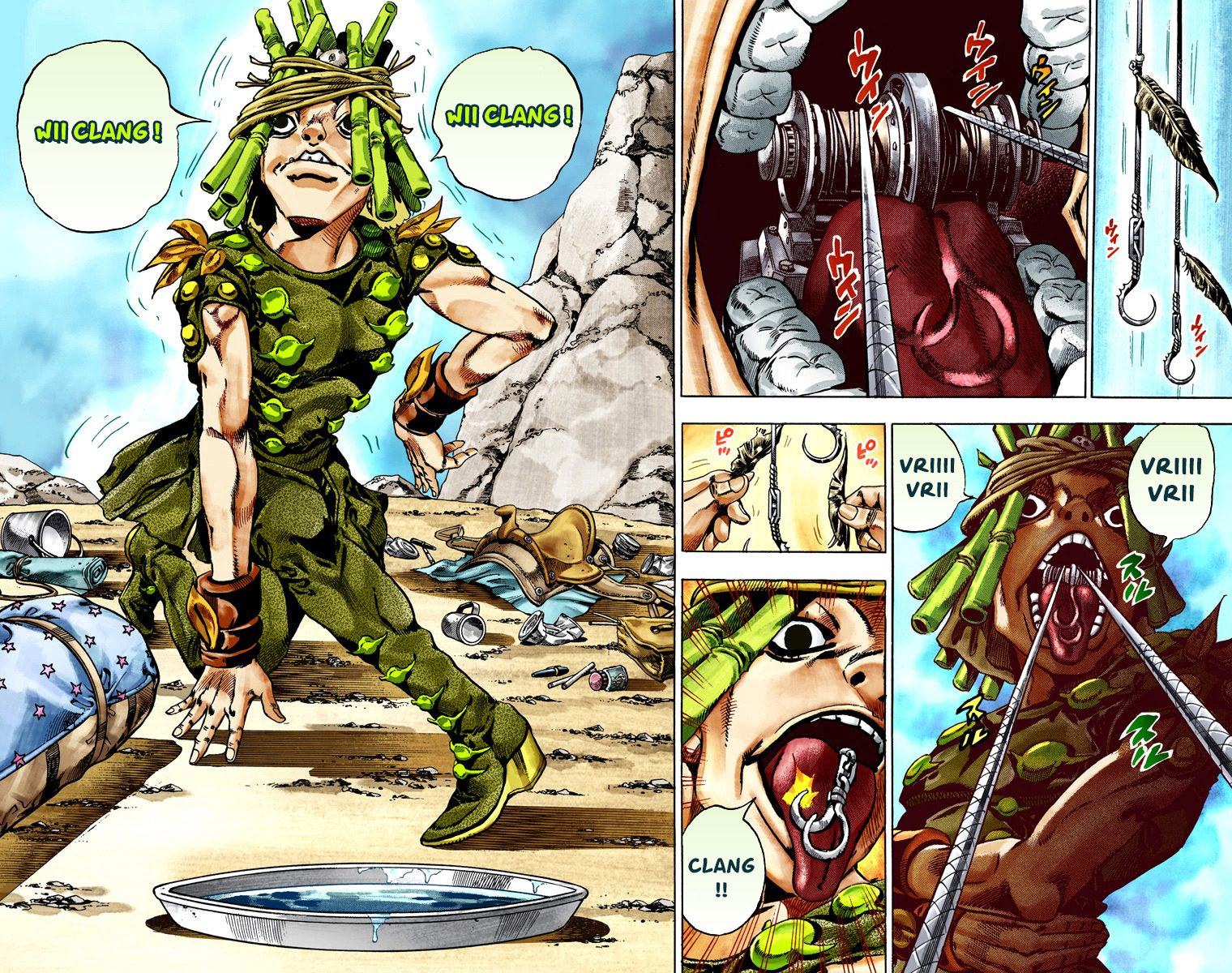 Read JoJo's Bizarre Adventure Part 7 Steel Ball Run Official Colored FR Manga Online