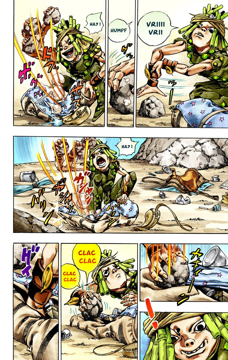 Read JoJo's Bizarre Adventure Part 7 Steel Ball Run Official Colored FR Manga Online