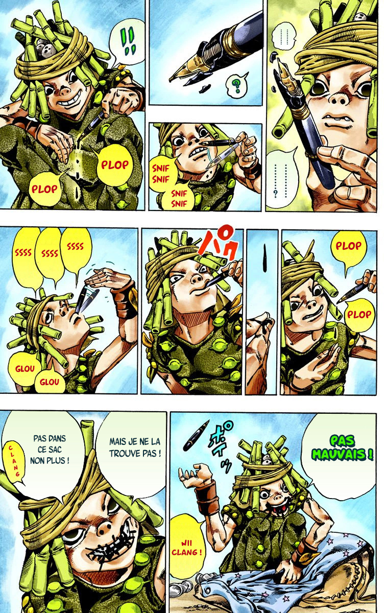 Read JoJo's Bizarre Adventure Part 7 Steel Ball Run Official Colored FR Manga Online