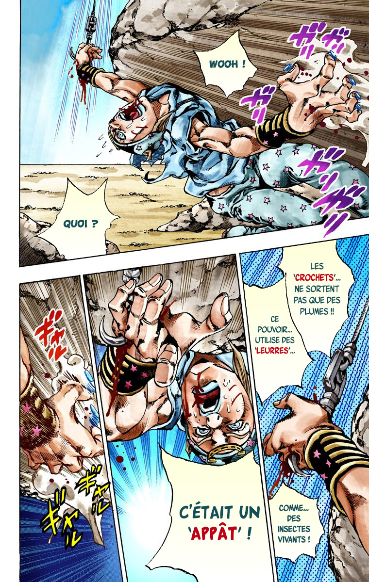 Read JoJo's Bizarre Adventure Part 7 Steel Ball Run Official Colored FR Manga Online