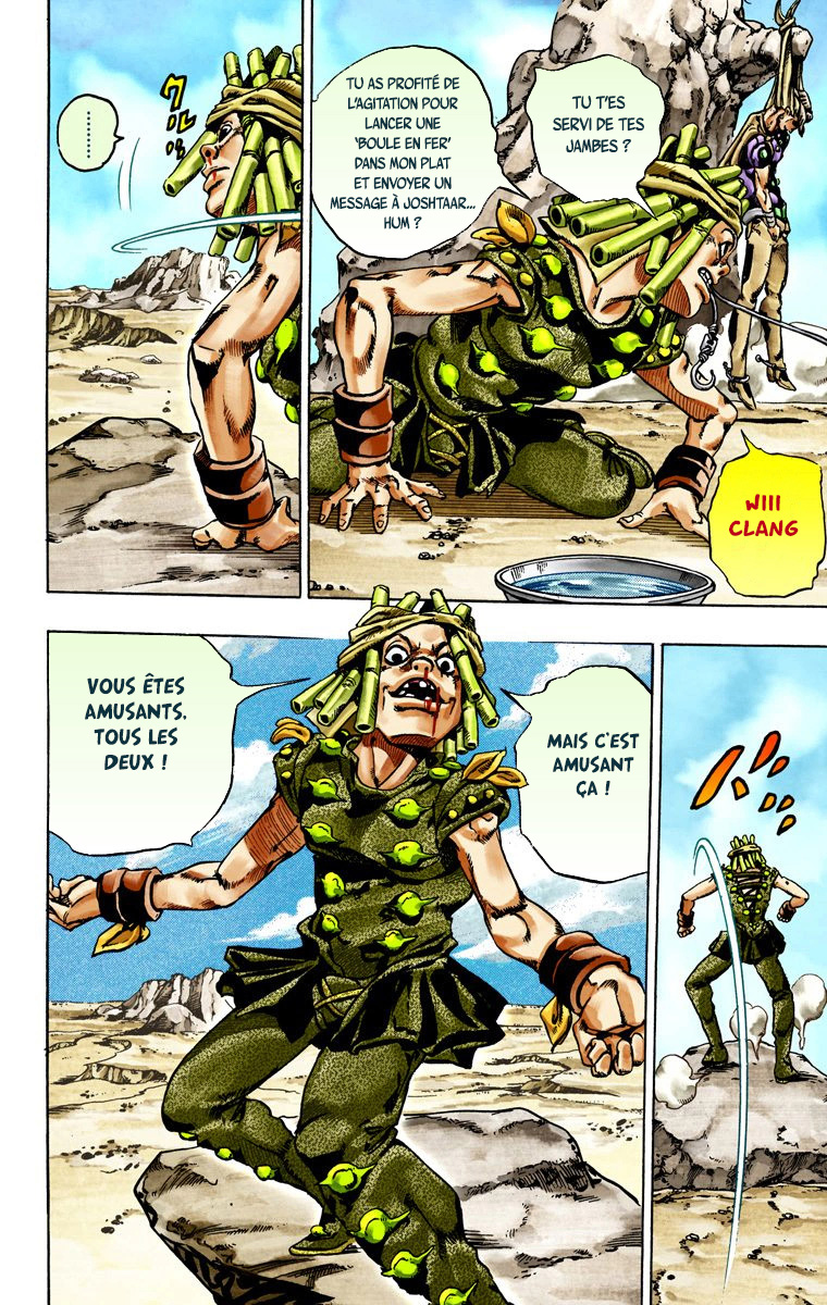 Read JoJo's Bizarre Adventure Part 7 Steel Ball Run Official Colored FR Manga Online