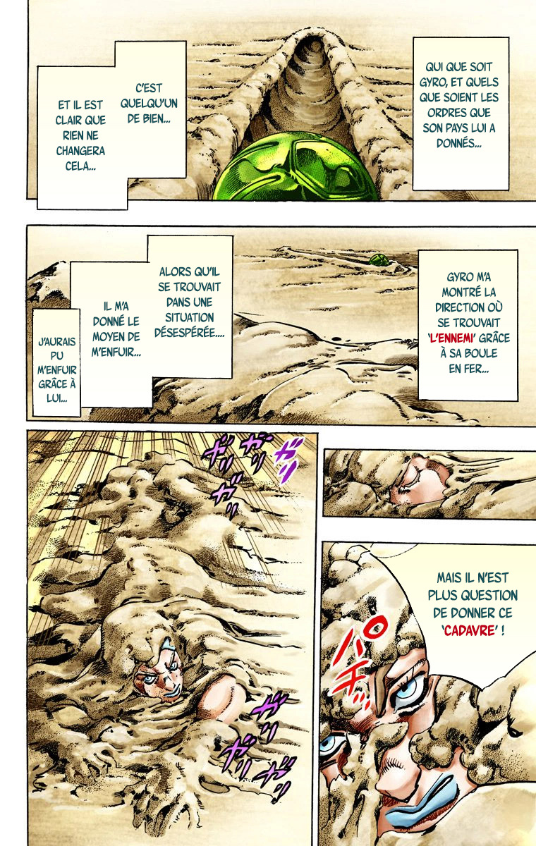 Read JoJo's Bizarre Adventure Part 7 Steel Ball Run Official Colored FR Manga Online