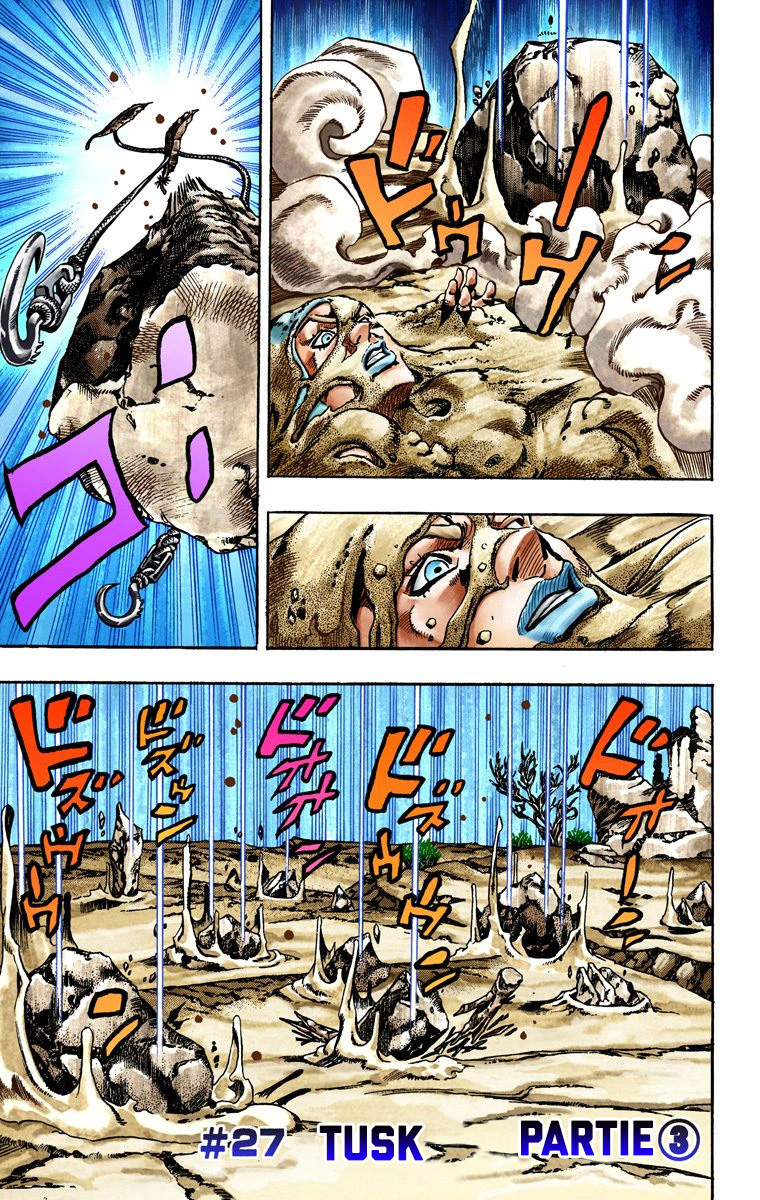 Read JoJo's Bizarre Adventure Part 7 Steel Ball Run Official Colored FR Manga Online