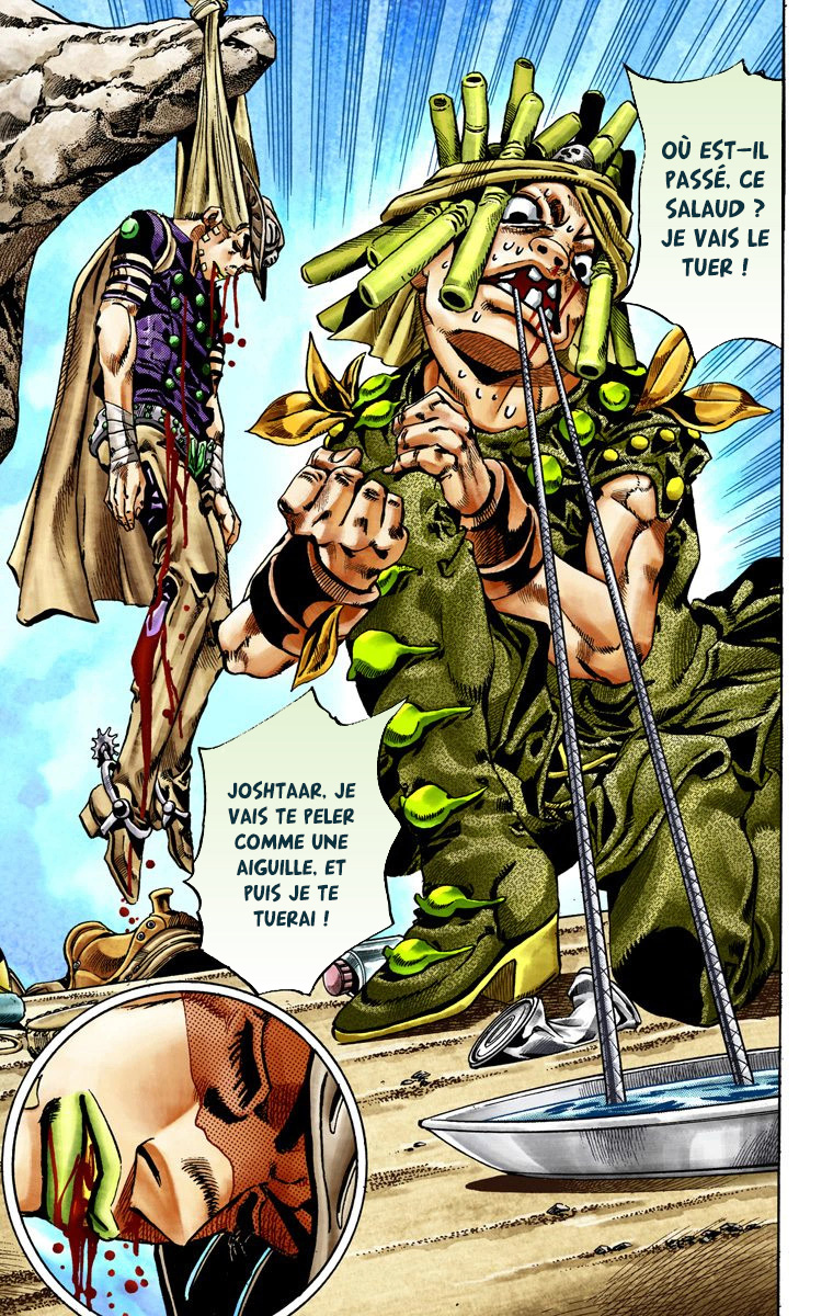 Read JoJo's Bizarre Adventure Part 7 Steel Ball Run Official Colored FR Manga Online