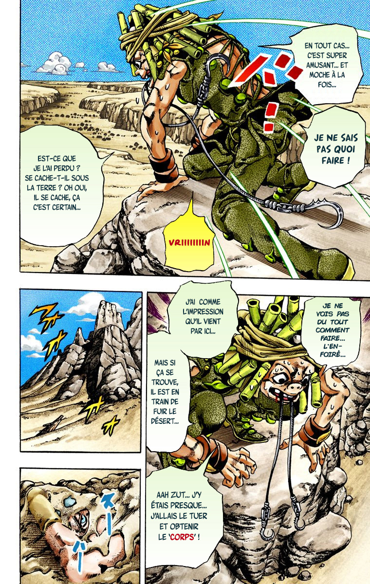 Read JoJo's Bizarre Adventure Part 7 Steel Ball Run Official Colored FR Manga Online