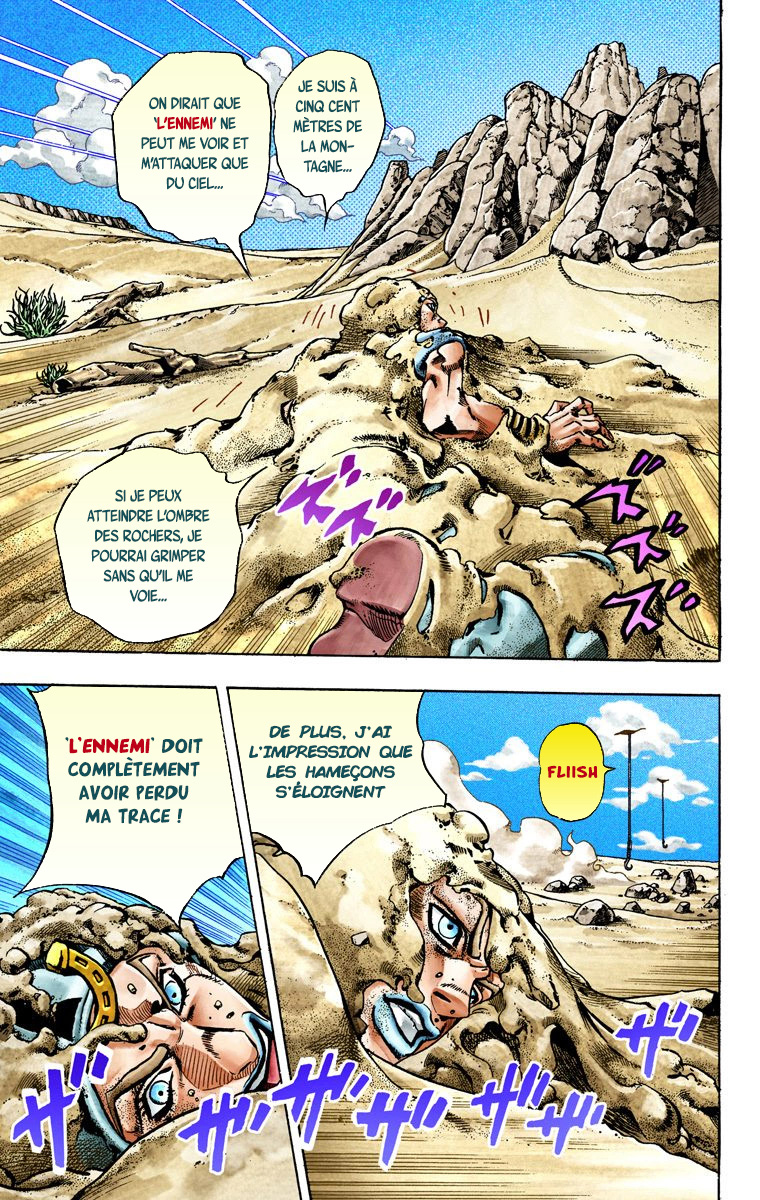 Read JoJo's Bizarre Adventure Part 7 Steel Ball Run Official Colored FR Manga Online