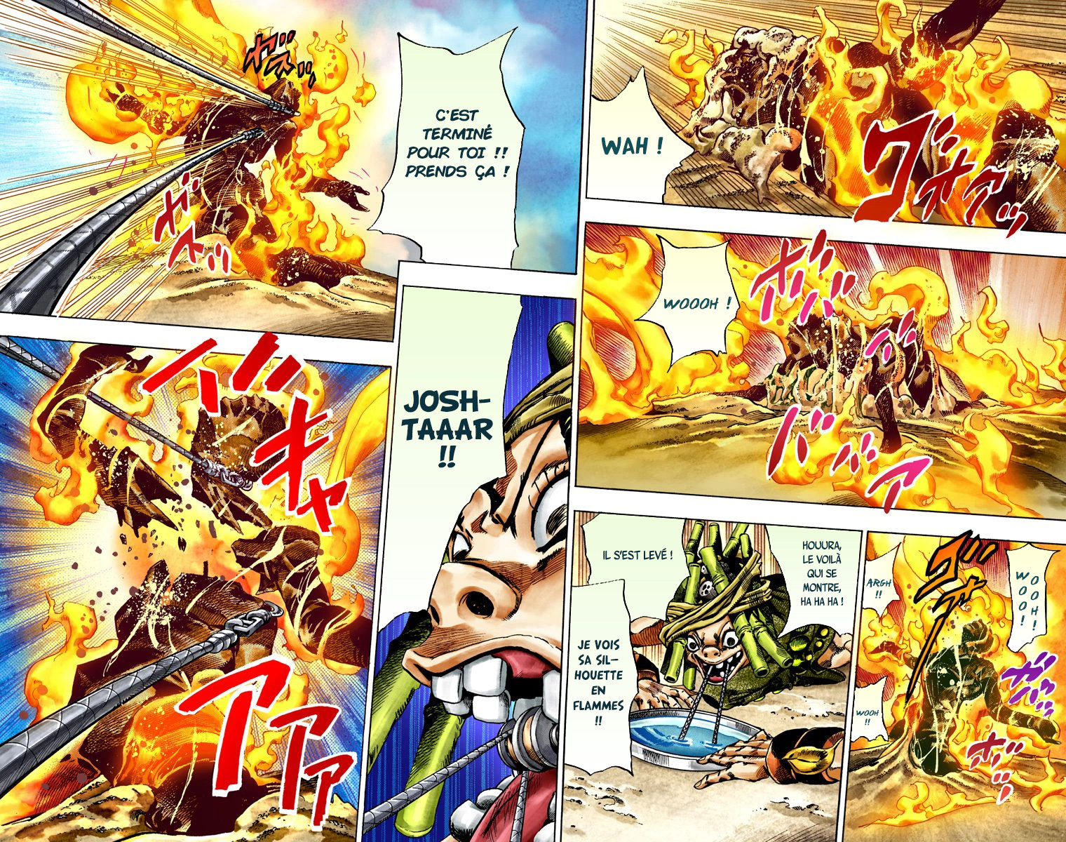 Read JoJo's Bizarre Adventure Part 7 Steel Ball Run Official Colored FR Manga Online