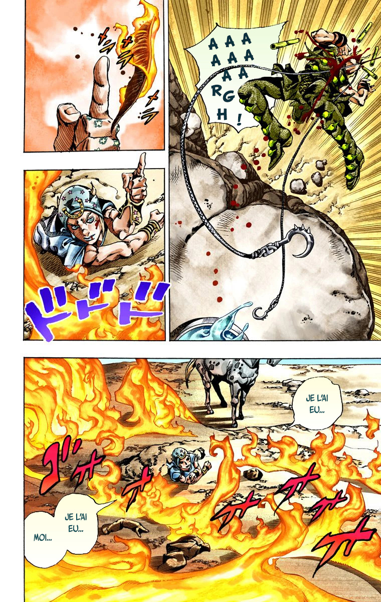 Read JoJo's Bizarre Adventure Part 7 Steel Ball Run Official Colored FR Manga Online