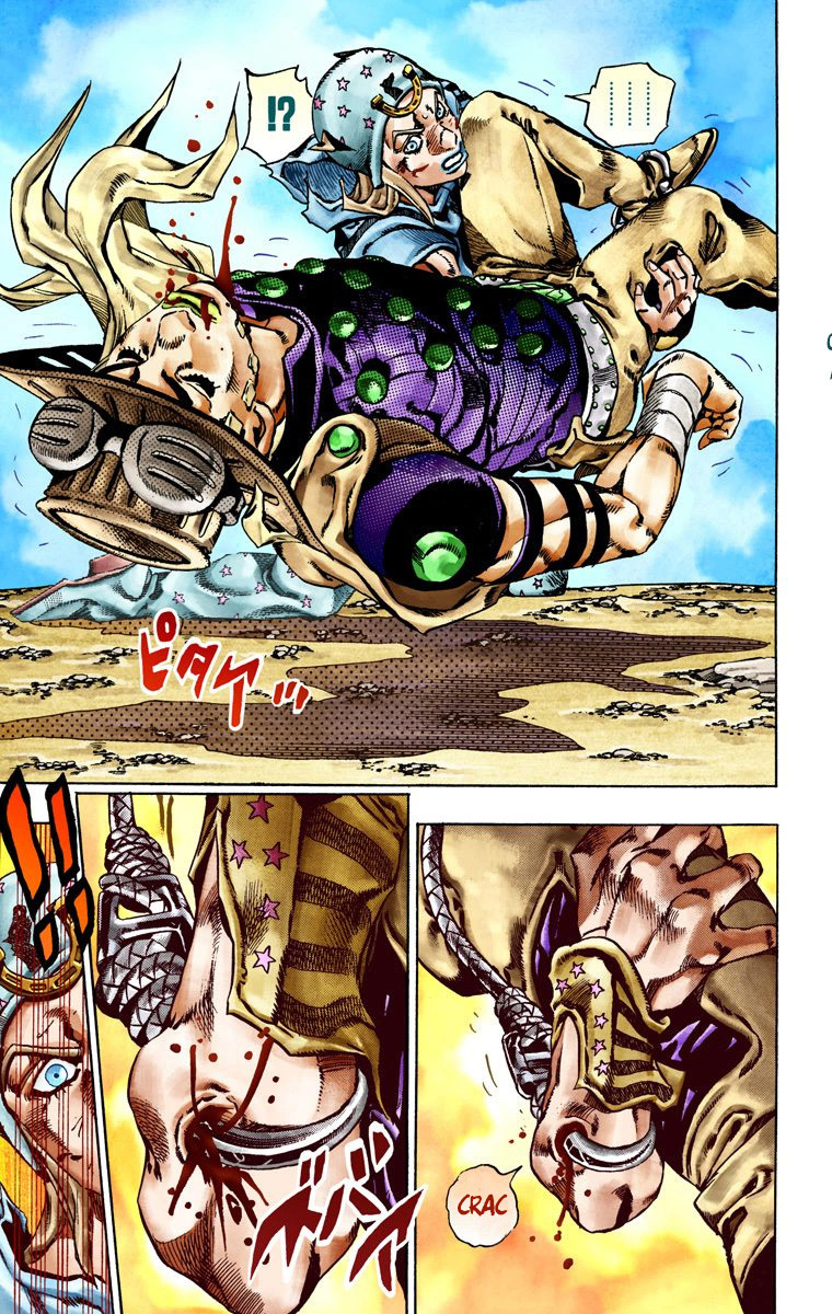 Read JoJo's Bizarre Adventure Part 7 Steel Ball Run Official Colored FR Manga Online
