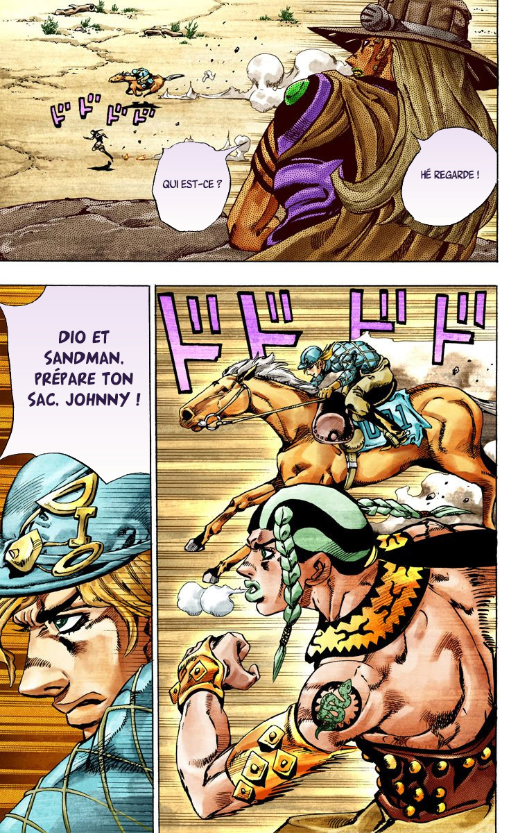 Read JoJo's Bizarre Adventure Part 7 Steel Ball Run Official Colored FR Manga Online