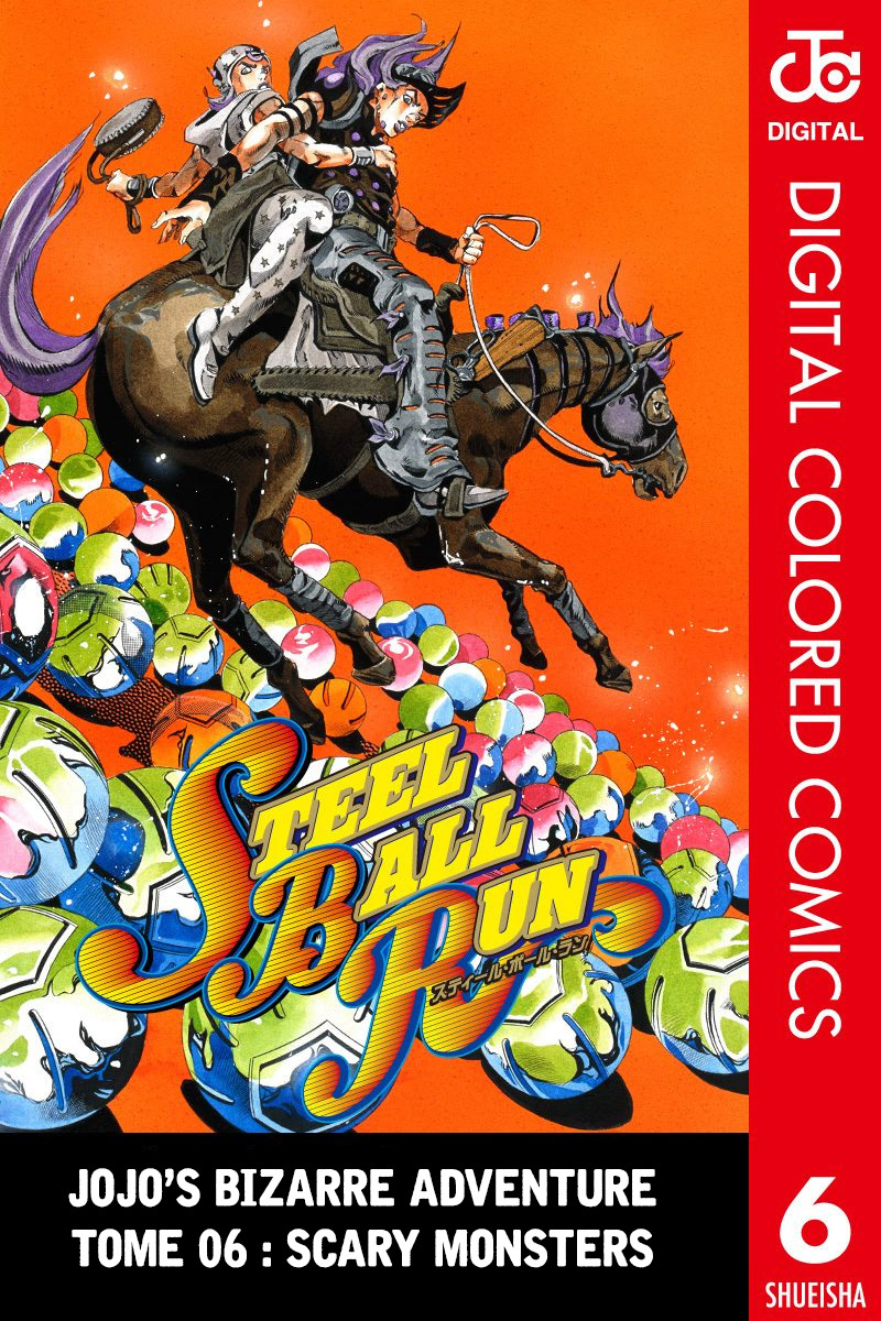 Read JoJo's Bizarre Adventure Part 7 Steel Ball Run Official Colored FR Manga Online