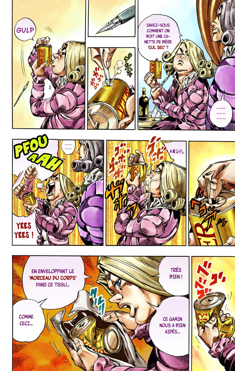 Read JoJo's Bizarre Adventure Part 7 Steel Ball Run Official Colored FR Manga Online
