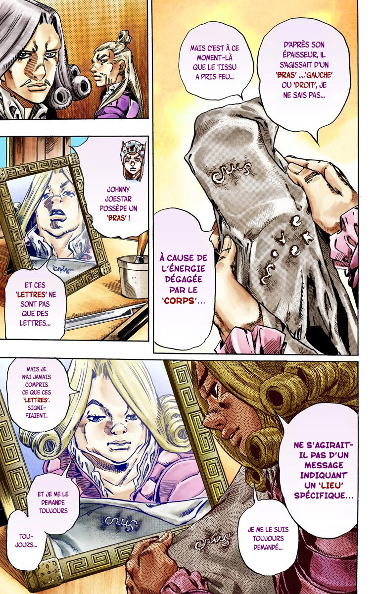 Read JoJo's Bizarre Adventure Part 7 Steel Ball Run Official Colored FR Manga Online