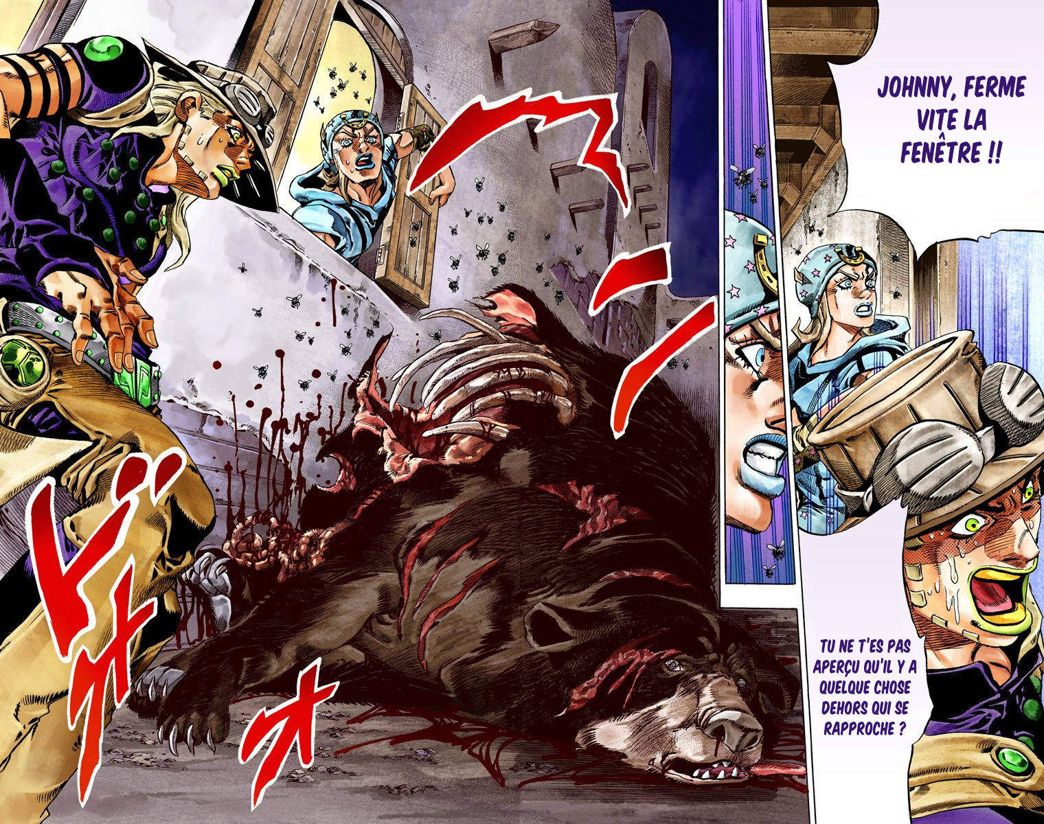 Read JoJo's Bizarre Adventure Part 7 Steel Ball Run Official Colored FR Manga Online