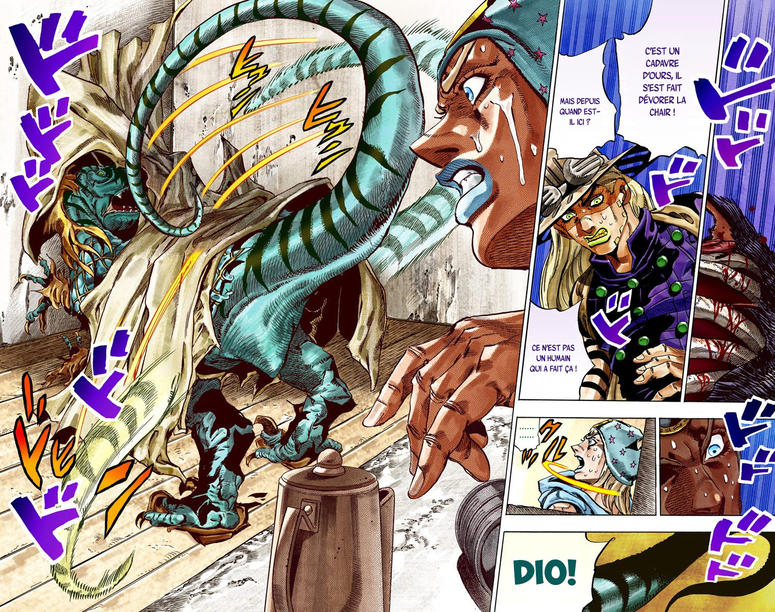 Read JoJo's Bizarre Adventure Part 7 Steel Ball Run Official Colored FR Manga Online
