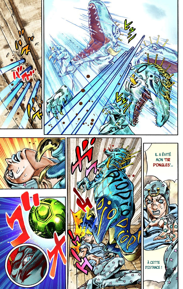 Read JoJo's Bizarre Adventure Part 7 Steel Ball Run Official Colored FR Manga Online