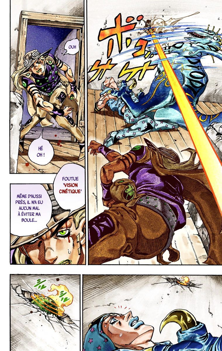 Read JoJo's Bizarre Adventure Part 7 Steel Ball Run Official Colored FR Manga Online