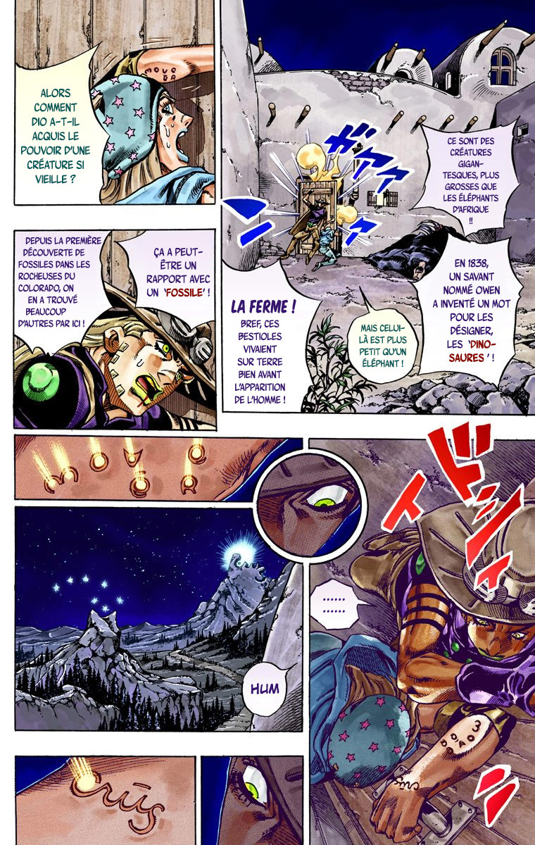 Read JoJo's Bizarre Adventure Part 7 Steel Ball Run Official Colored FR Manga Online