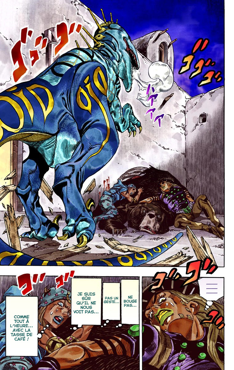 Read JoJo's Bizarre Adventure Part 7 Steel Ball Run Official Colored FR Manga Online