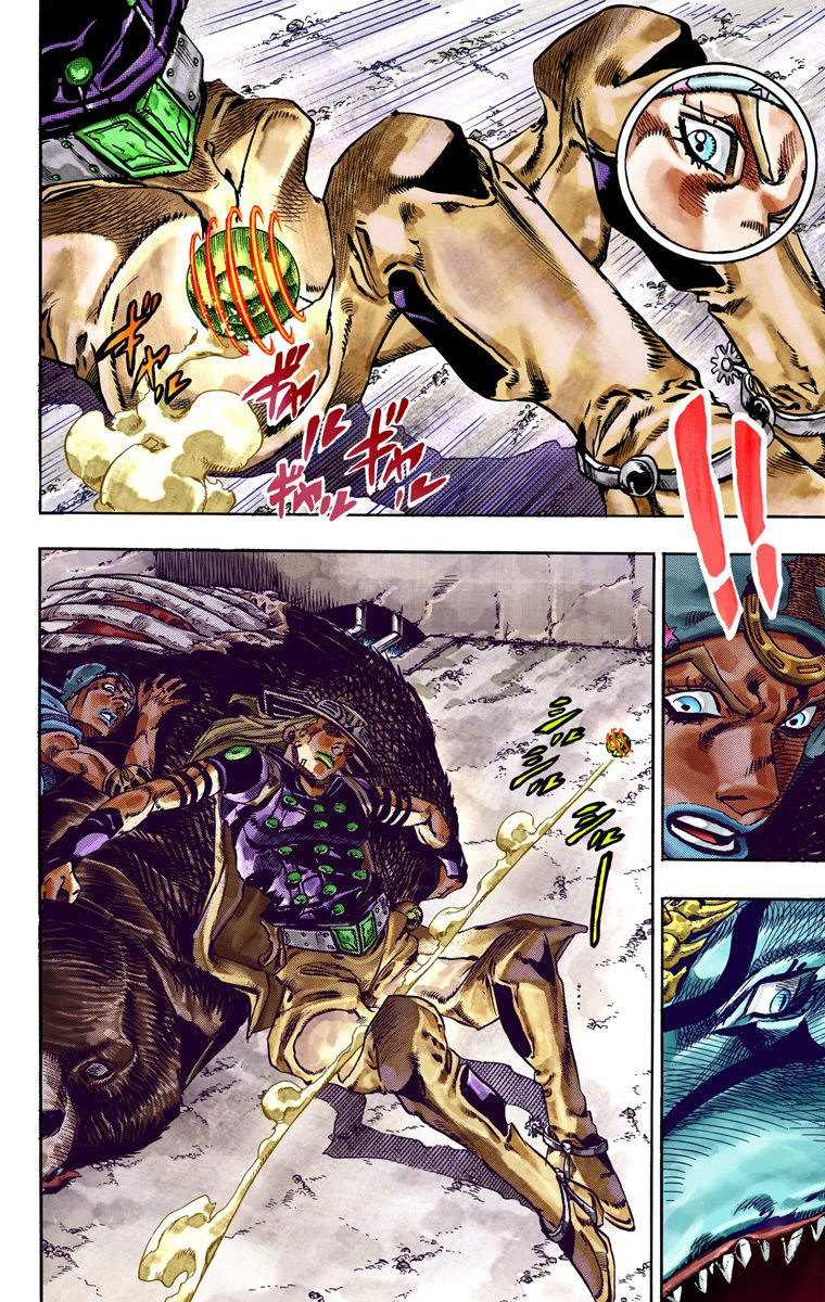 Read JoJo's Bizarre Adventure Part 7 Steel Ball Run Official Colored FR Manga Online