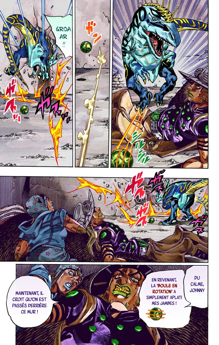 Read JoJo's Bizarre Adventure Part 7 Steel Ball Run Official Colored FR Manga Online