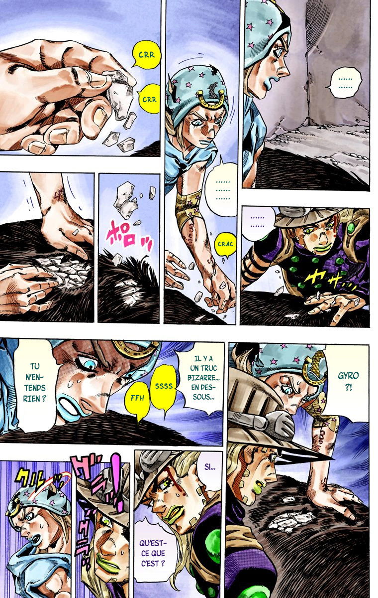 Read JoJo's Bizarre Adventure Part 7 Steel Ball Run Official Colored FR Manga Online