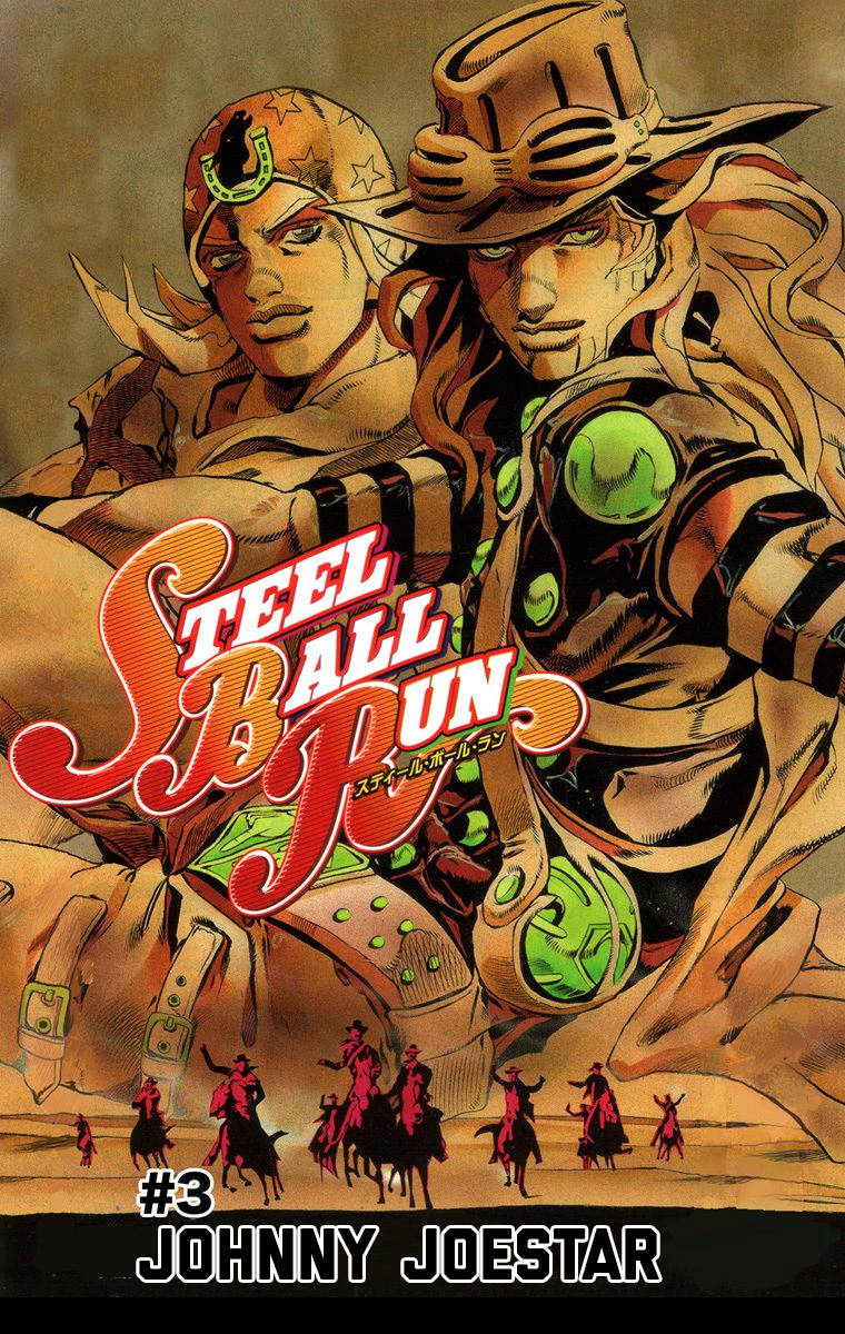 Read JoJo's Bizarre Adventure Part 7 Steel Ball Run Official Colored FR Manga Online