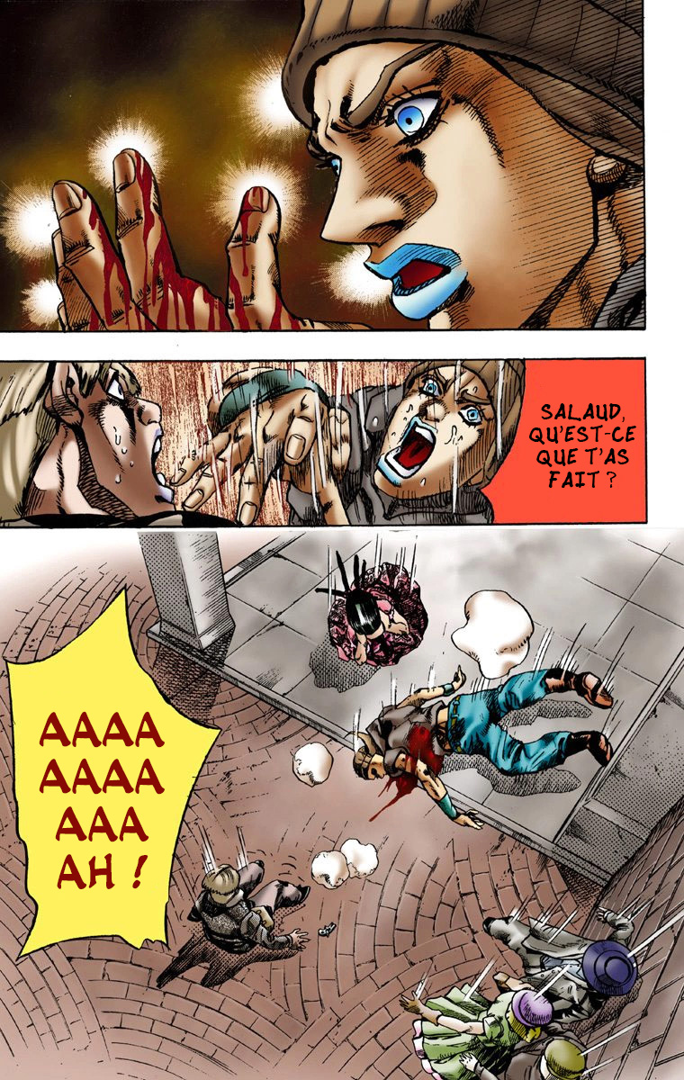Read JoJo's Bizarre Adventure Part 7 Steel Ball Run Official Colored FR Manga Online