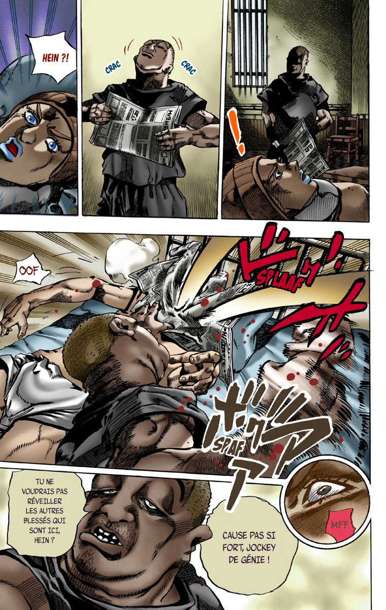 Read JoJo's Bizarre Adventure Part 7 Steel Ball Run Official Colored FR Manga Online