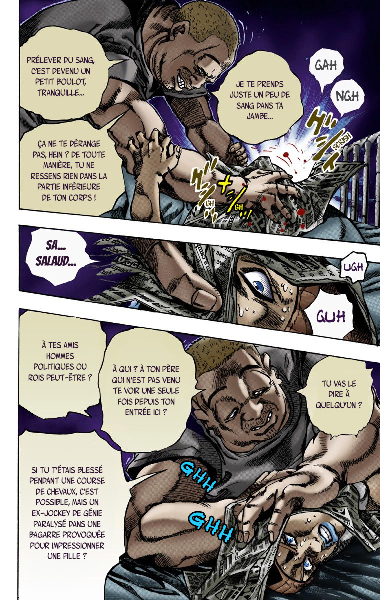 Read JoJo's Bizarre Adventure Part 7 Steel Ball Run Official Colored FR Manga Online