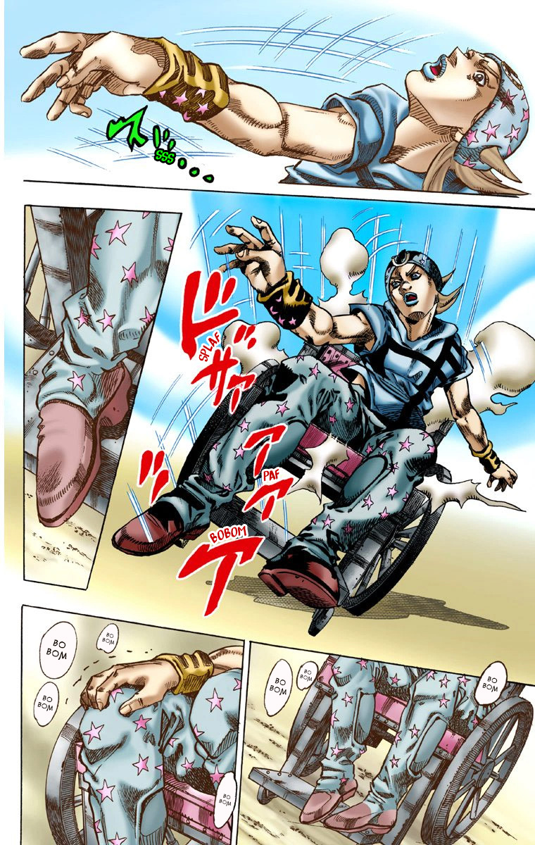 Read JoJo's Bizarre Adventure Part 7 Steel Ball Run Official Colored FR Manga Online