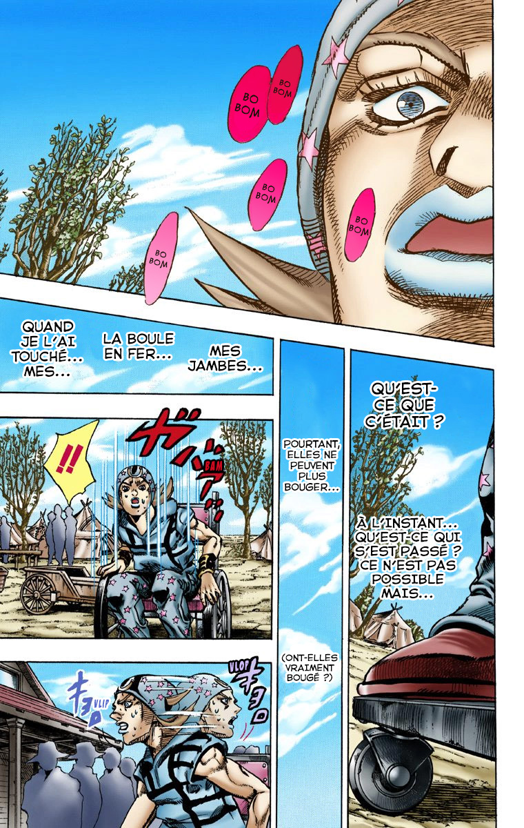 Read JoJo's Bizarre Adventure Part 7 Steel Ball Run Official Colored FR Manga Online
