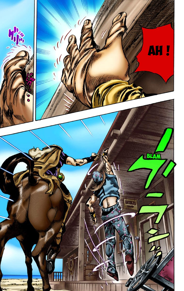 Read JoJo's Bizarre Adventure Part 7 Steel Ball Run Official Colored FR Manga Online