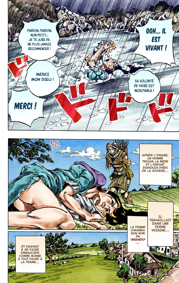 Read JoJo's Bizarre Adventure Part 7 Steel Ball Run Official Colored FR Manga Online